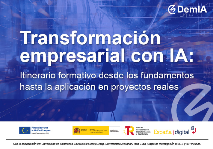 Business Transformation with AI: A Training Path from the Basics to Application in Real-World Projects